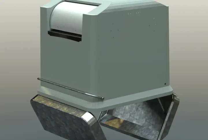 2500 Litre Yerüstü Çöp Konteyner