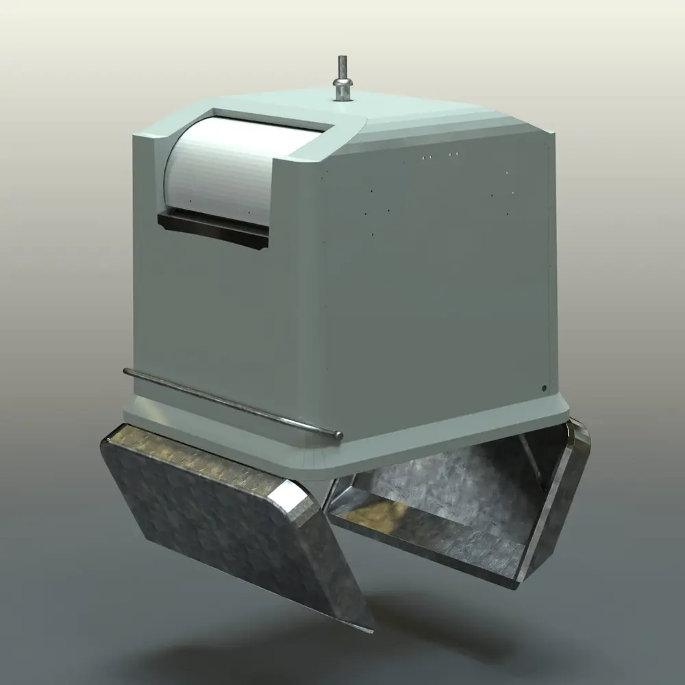 2500 Litre Yerüstü Çöp Konteyner