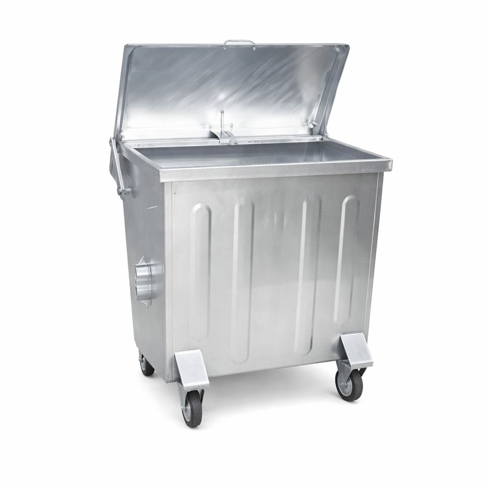 400 Litre Sıcak Daldırma Çöp Konteyneri